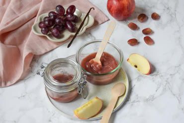 Compote pomme-raisin Compote pomme-raisin