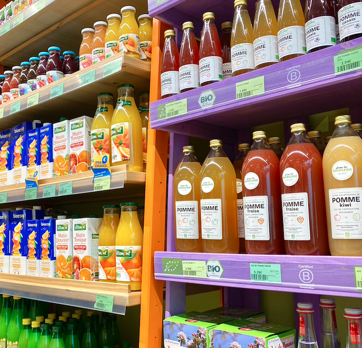Du neuf chez les jus de fruits ! Du neuf chez les jus de fruits !